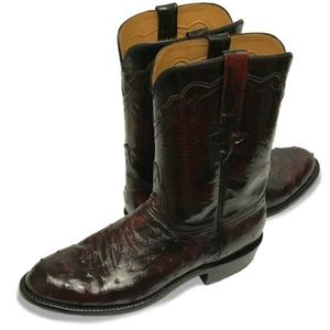 Lucchese Full Quill Boots! L3083RR. Excellent condition.